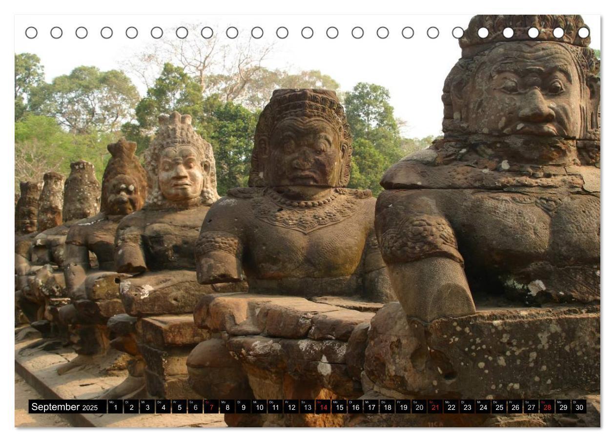 Bild: 9783435616701 | Kambodscha - Angkor Wat (Tischkalender 2025 DIN A5 quer), CALVENDO...