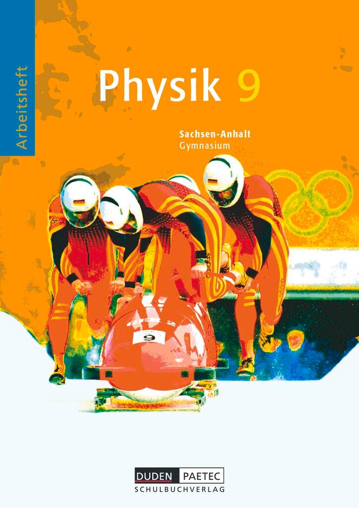 Cover: 9783898183758 | Physik 9 / Arbeitsheft Gymnasium / Sachsen-Anhalt | Schmidt | Buch