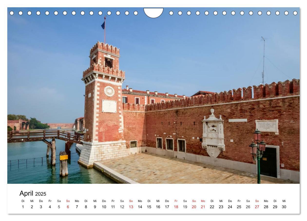 Bild: 9783435656349 | Die Attraktionen von Venedig (Wandkalender 2025 DIN A4 quer),...