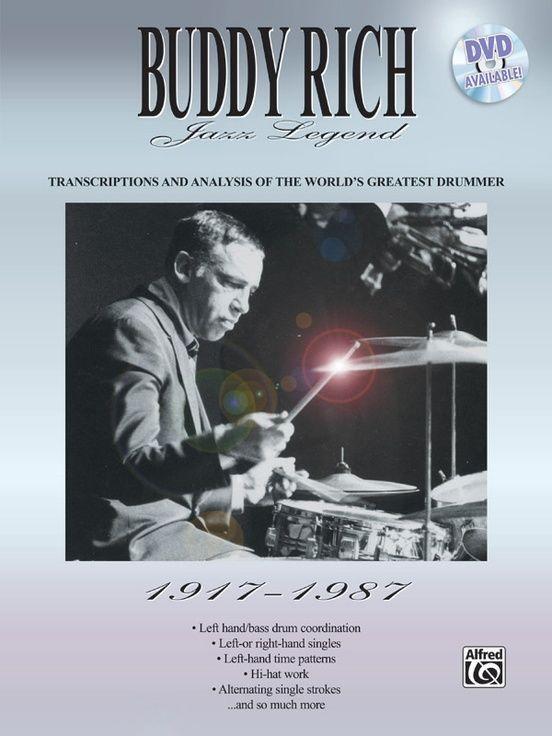 Cover: 9780769216904 | Buddy Rich -- Jazz Legend (1917-1987): Transcriptions and Analysis...