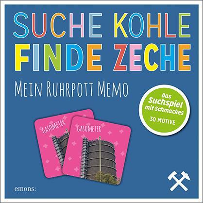 Cover: 4260455190947 | Suche Kohle - Finde Zeche. Mein Ruhrpott Memo | Spiel | Deutsch | 2021