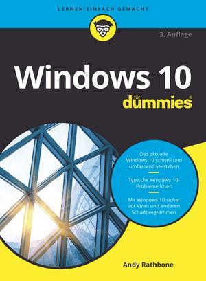 Cover: 9783527718016 | Windows 10 für Dummies | Andy Rathbone | Taschenbuch | für Dummies