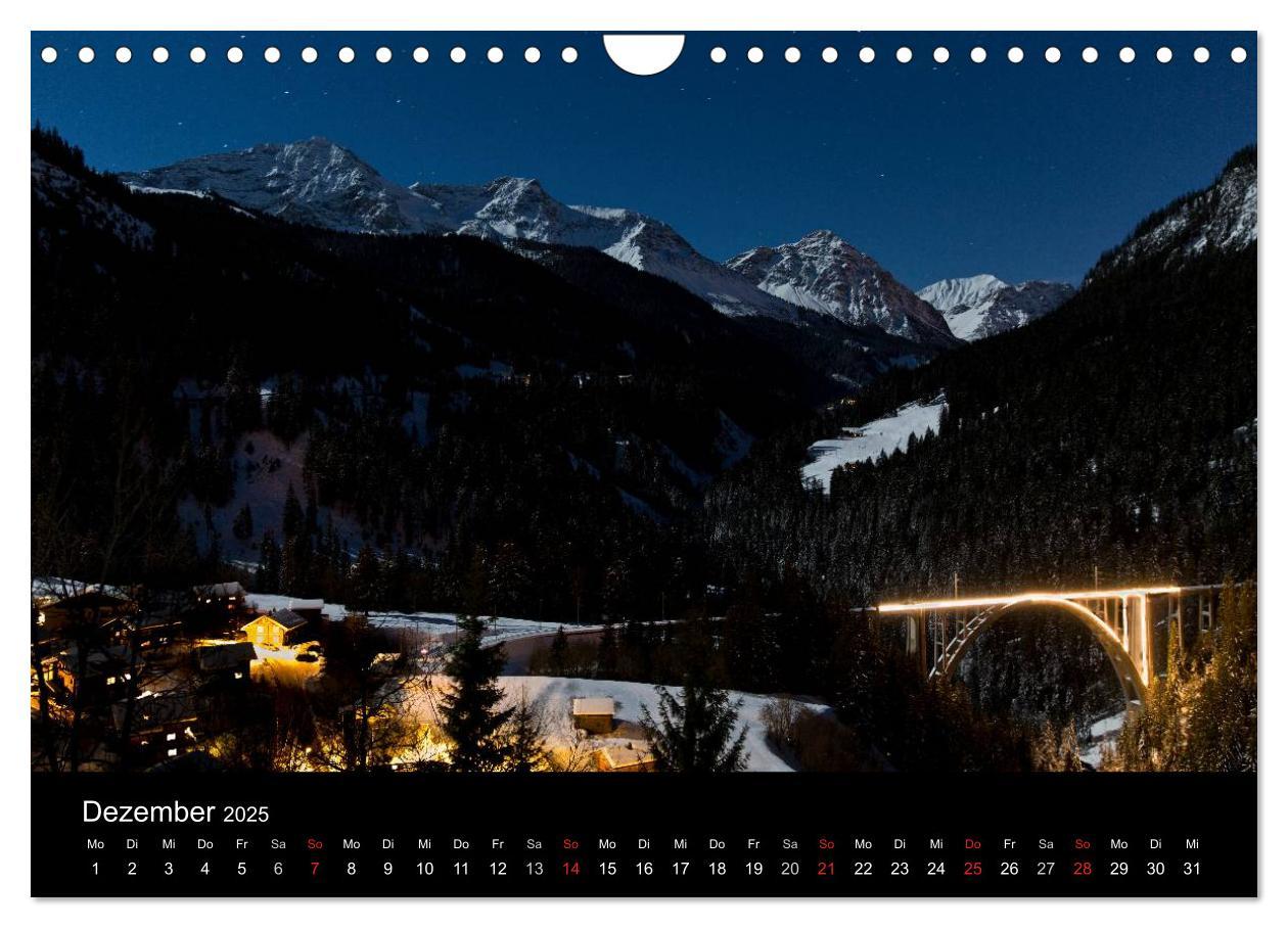 Bild: 9783435815890 | Graubünden - Die schönsten Bilder (Wandkalender 2025 DIN A4 quer),...