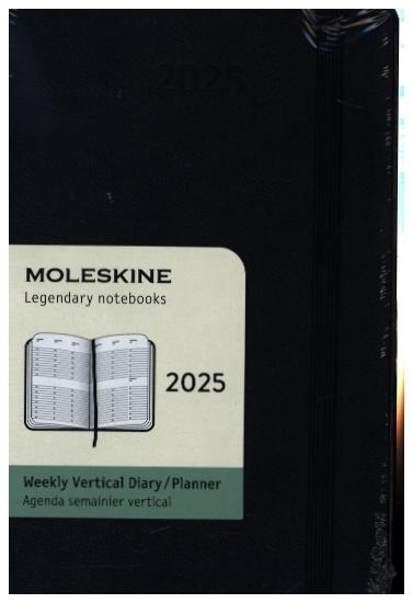 Cover: 8056999270483 | Moleskine 12 Monate Wochenkalender 2025, Pocket, Schwarz | Buch | 2025