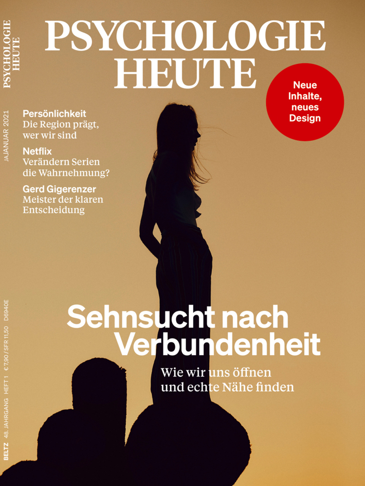 Cover: 9783407481733 | Psychologie Heute 1/2021: Sehnsucht nach Verbundenheit | Beltz | Buch