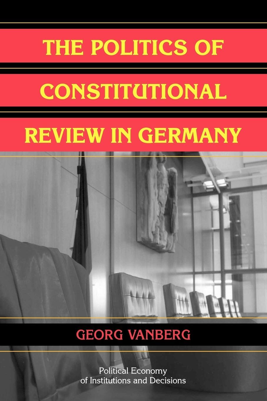 Cover: 9780521111683 | The Politics of Constitutional Review in Germany | Vanberg (u. a.)