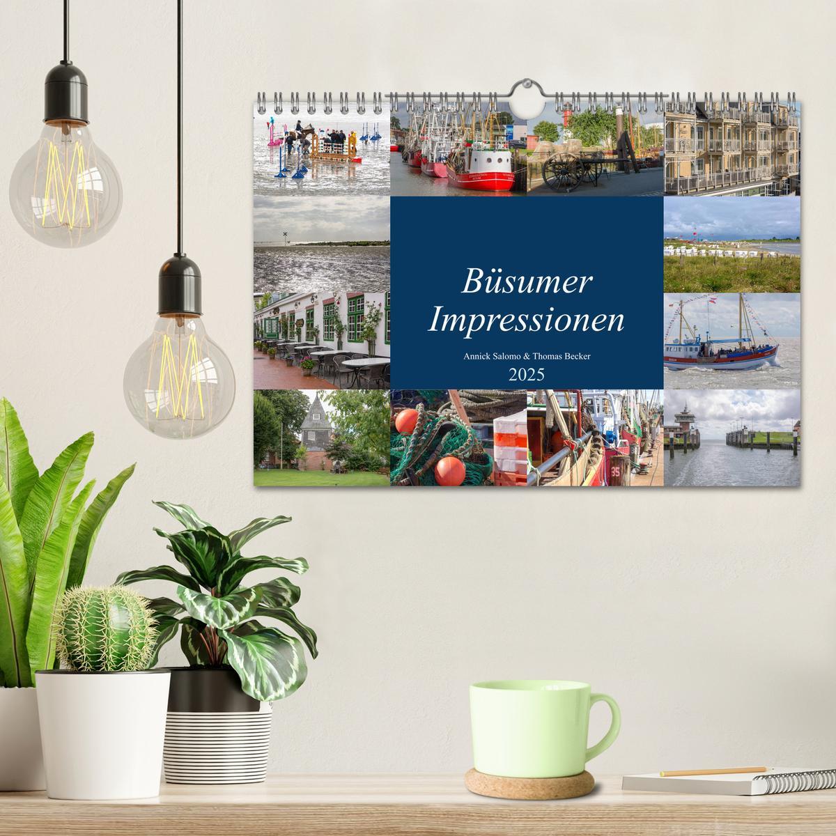 Bild: 9783435320370 | Büsumer Impressionen (Wandkalender 2025 DIN A4 quer), CALVENDO...