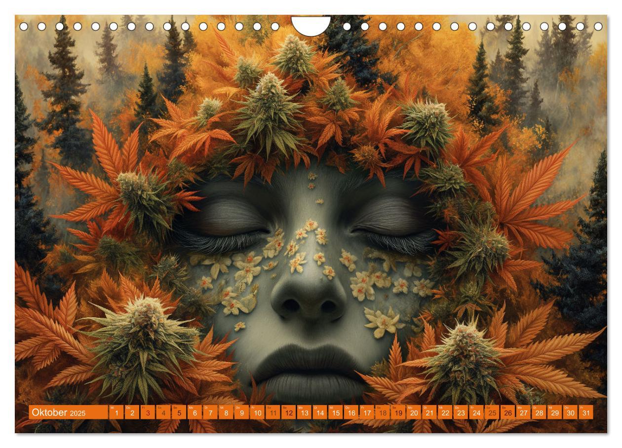 Bild: 9783383764653 | High Moments - Ein Jahr im Zeichen von Cannabis (Wandkalender 2025...