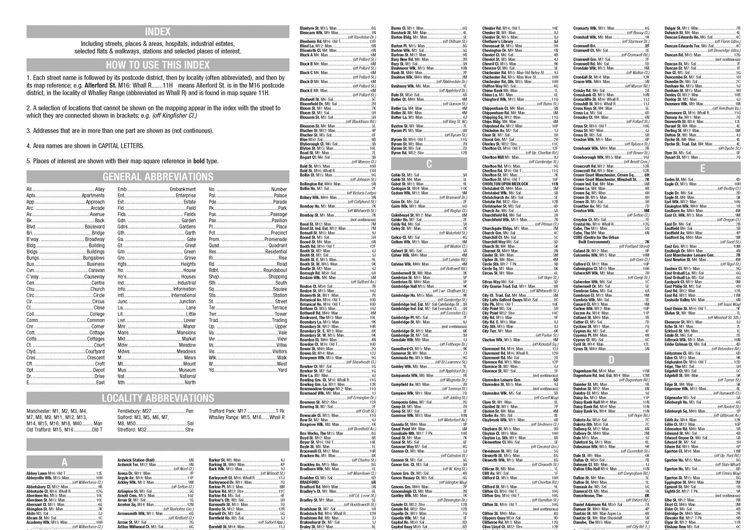 Bild: 9780008445263 | Manchester Pocket Street Map | A-Z Maps | Buch | Karte/Landkarte