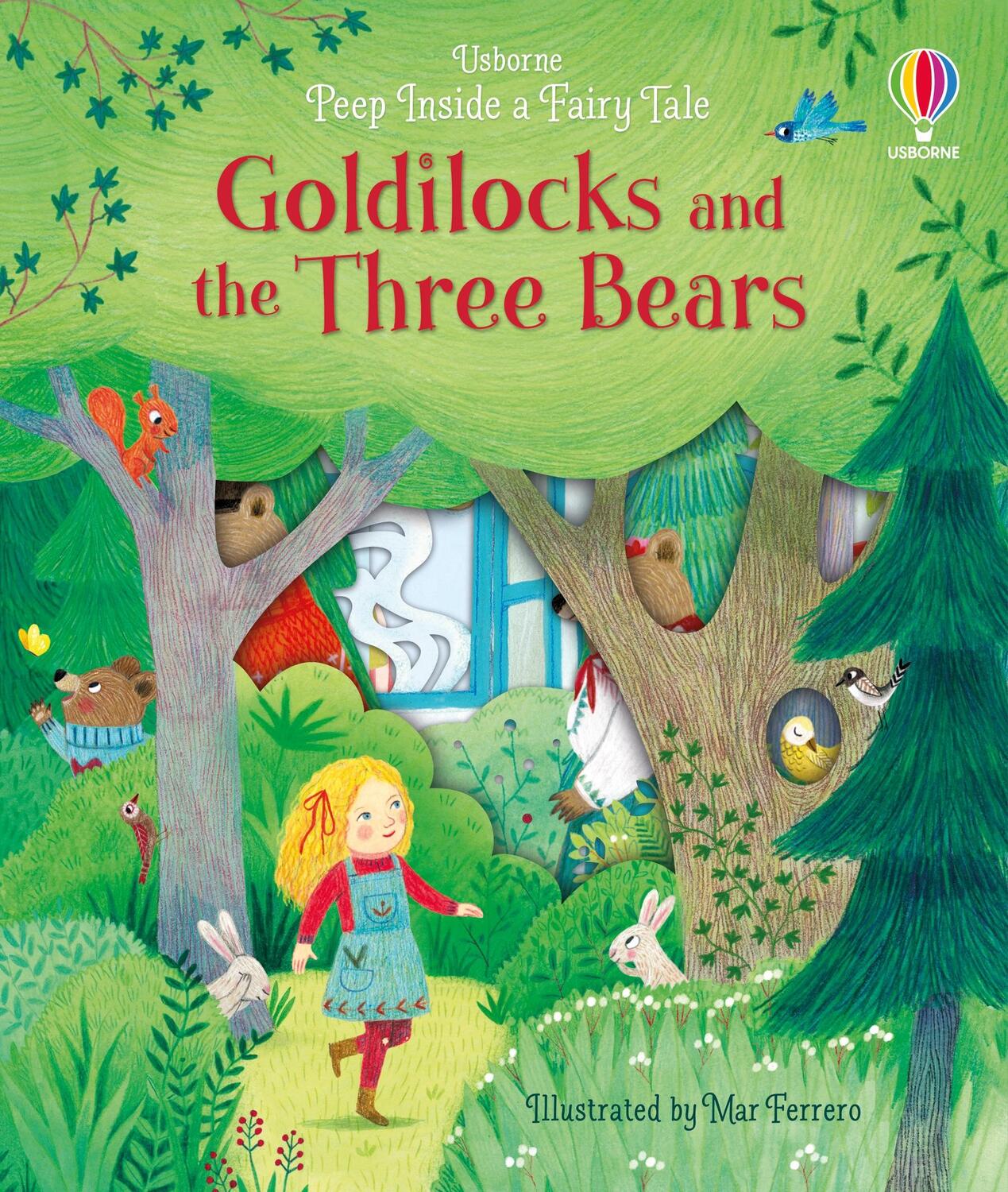 Cover: 9781474968805 | Peep Inside a Fairy Tale Goldilocks and the Three Bears | Milbourne