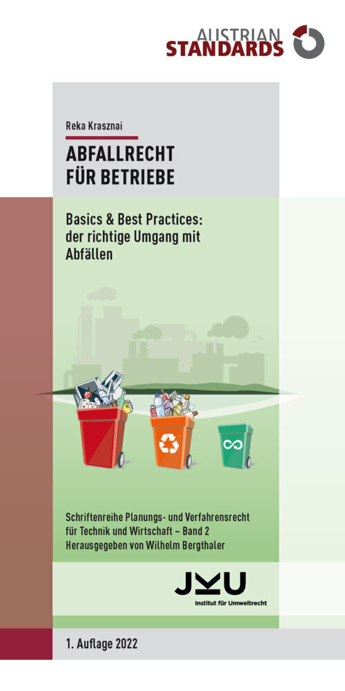 Cover: 9783854024422 | Abfallrecht für Betriebe | Reka Krasznai | Taschenbuch | Deutsch