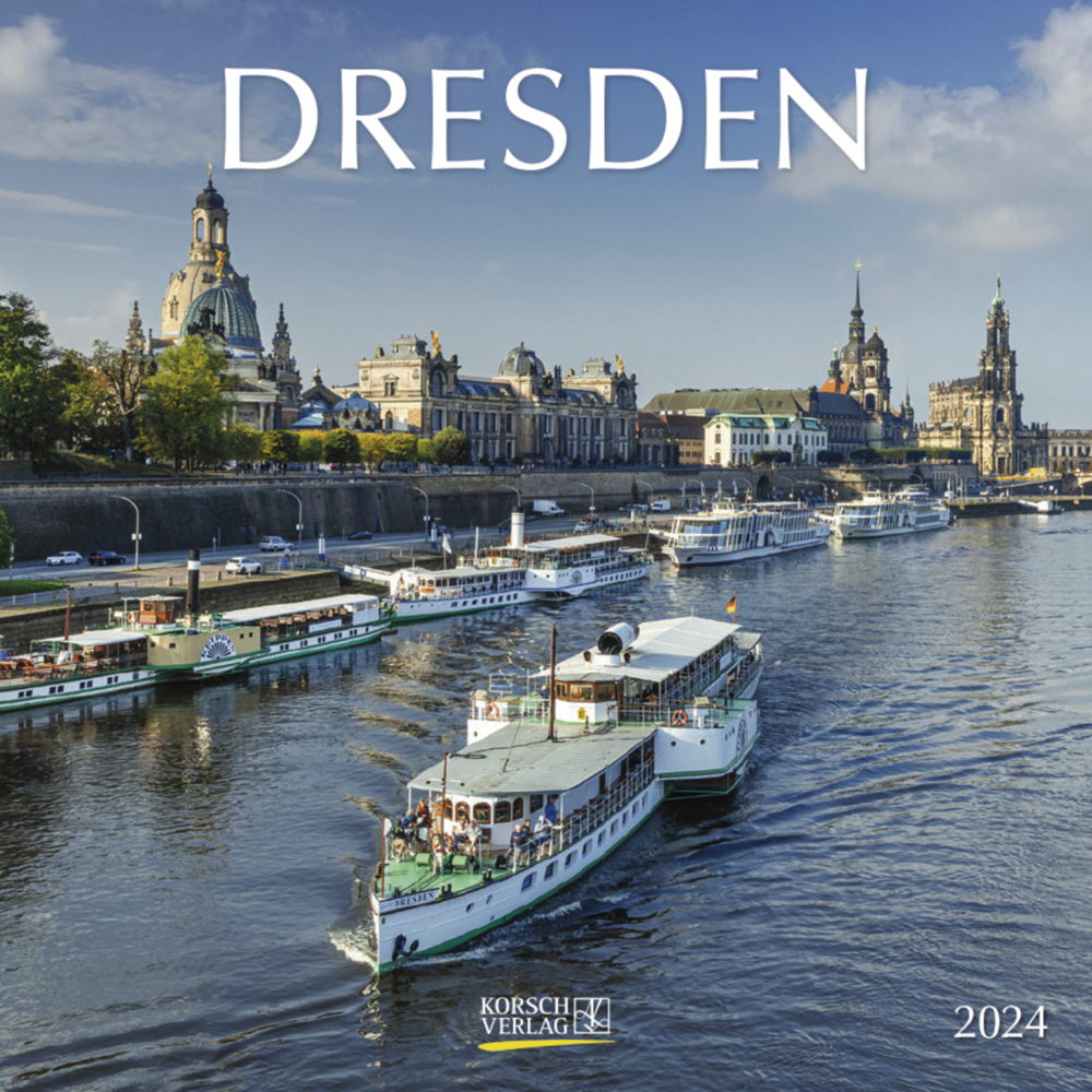 Cover: 9783731873235 | Dresden 2024 | Korsch Verlag | Kalender | Englisch Broschur | 13 S.