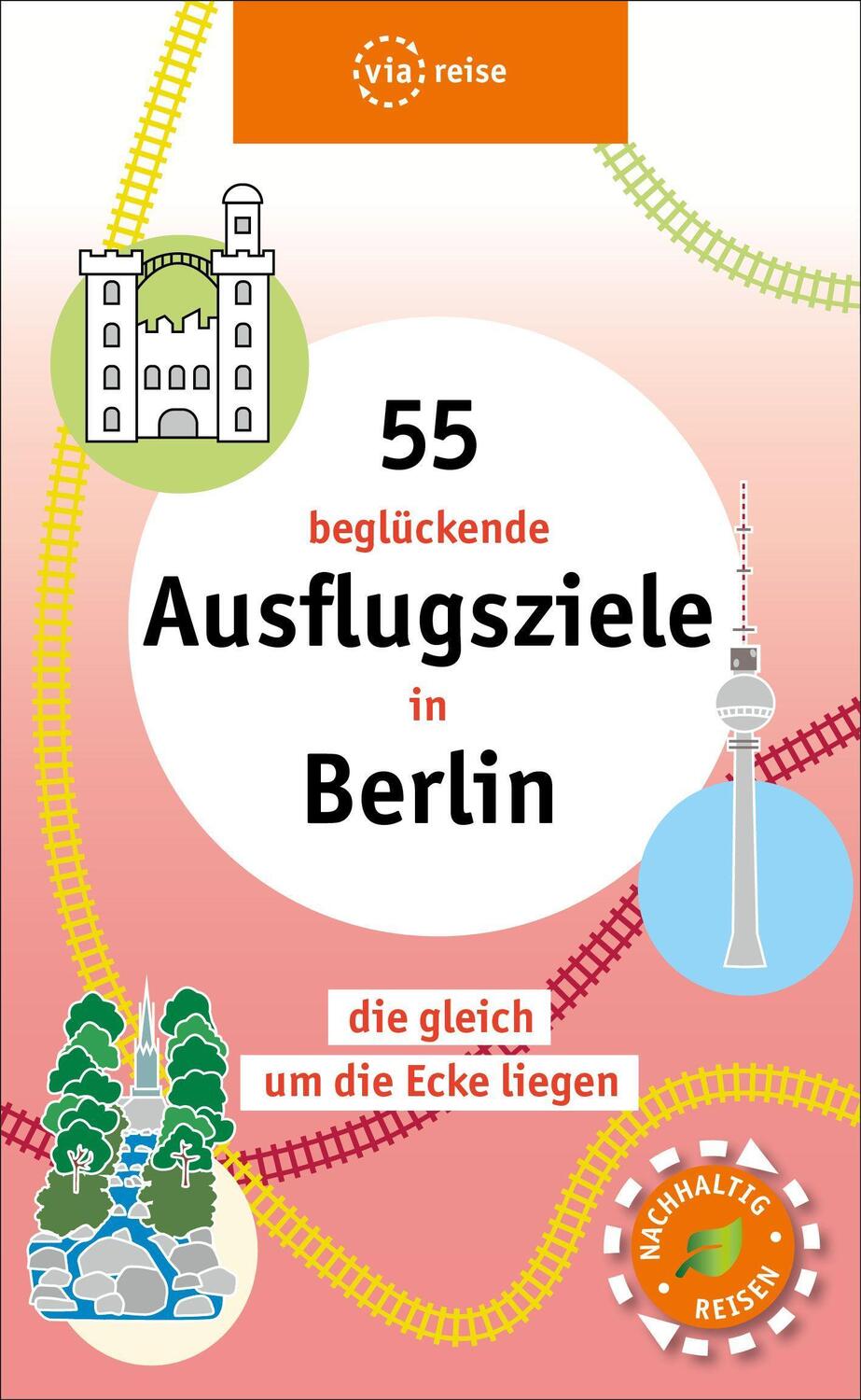 Cover: 9783949138010 | 55 beglückende Ausflugsziele in Berlin | die gleich um die Ecke liegen