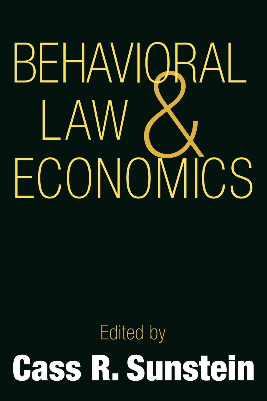 Cover: 9780521667432 | Behavioral Law and Economics | Cass R. Sunstein | Taschenbuch | 2008
