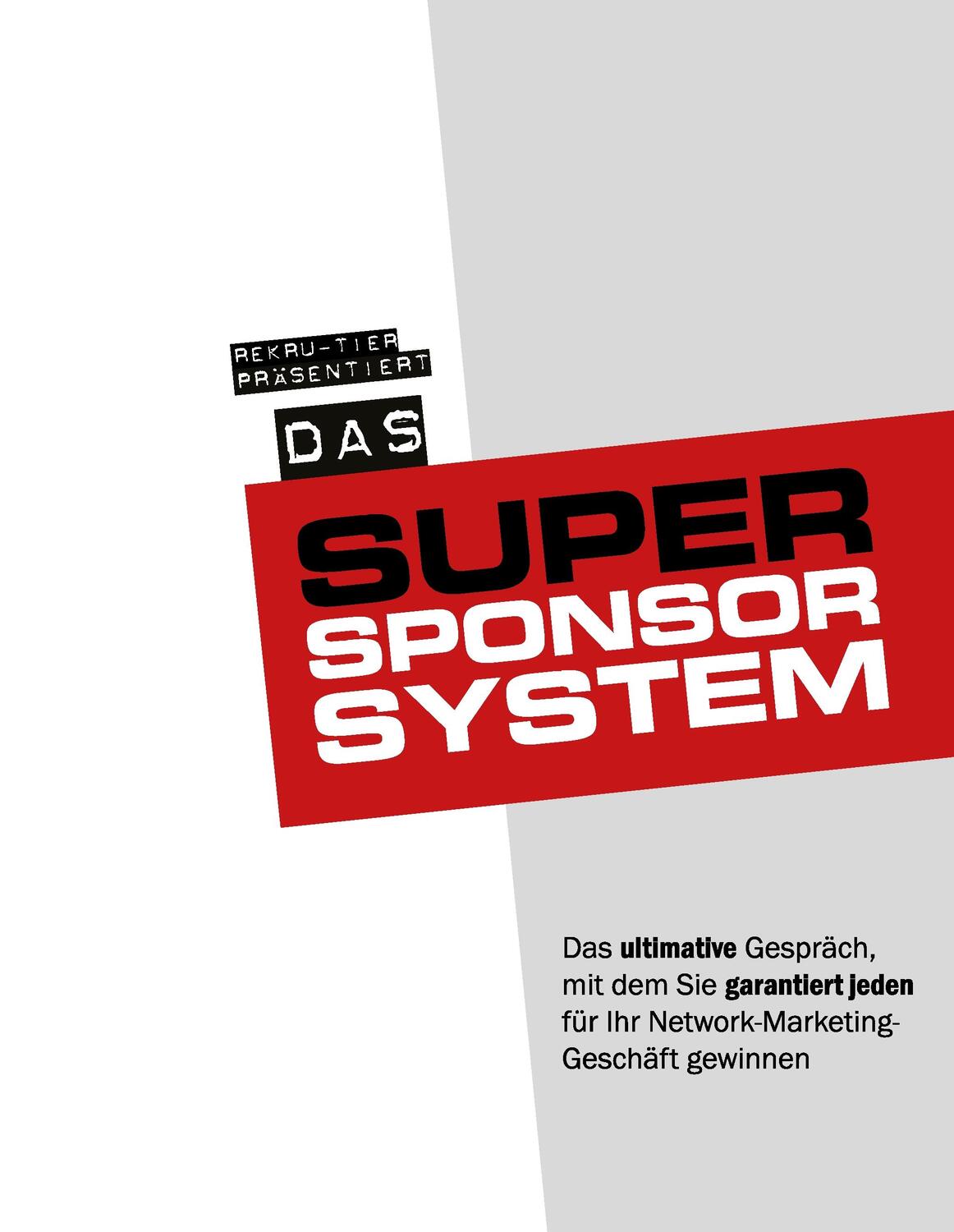 Cover: 9783941412378 | Das Super-Sponsor-System | Tobias Schlosser (u. a.) | Buch | 340 S.