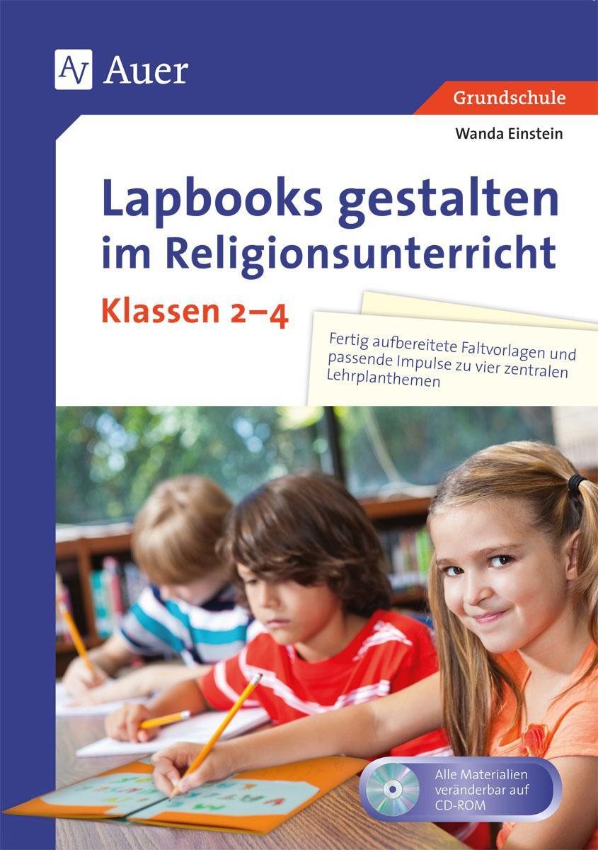 Cover: 9783403080589 | Lapbooks gestalten im Religionsunterricht Kl. 2-4 | Wanda Einstein