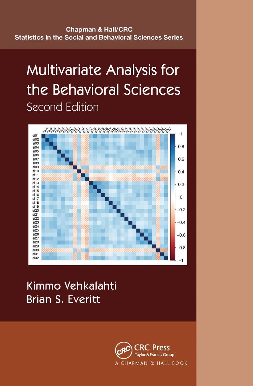 Cover: 9780367656751 | Multivariate Analysis for the Behavioral Sciences, Second Edition