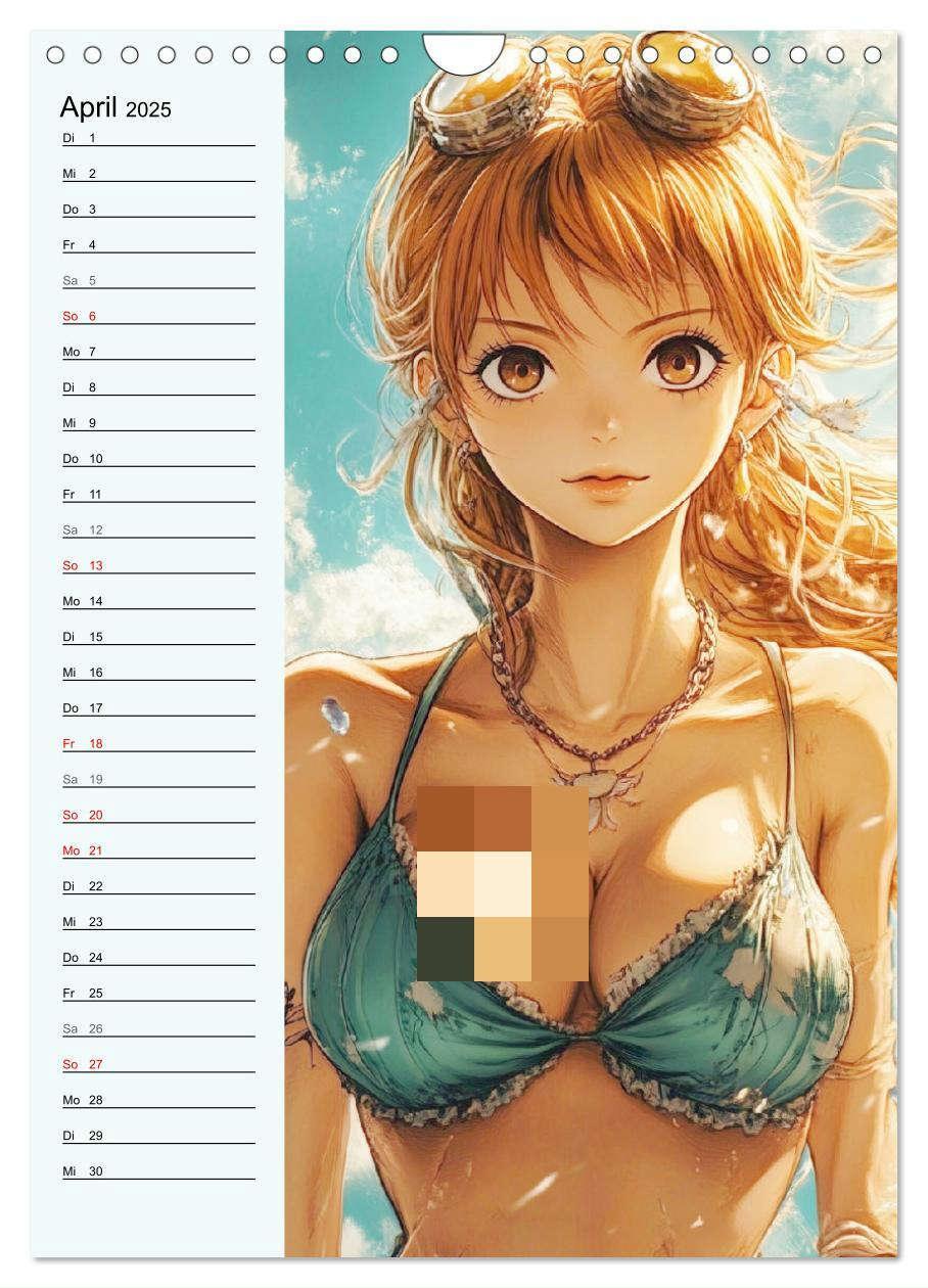 Bild: 9783457204702 | Manga Erotik. Sexy Cartoon-Girls (Wandkalender 2025 DIN A4 hoch),...