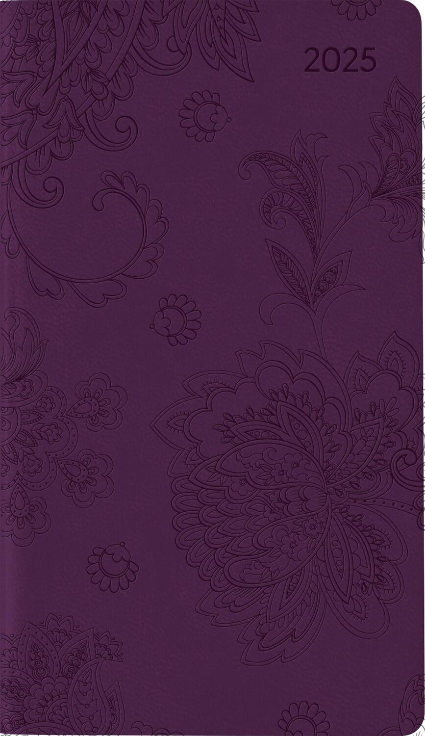 Cover: 4251732342647 | Ladytimer Slim Deluxe Purple 2025 - Taschen-Kalender 9x15,6 cm -...