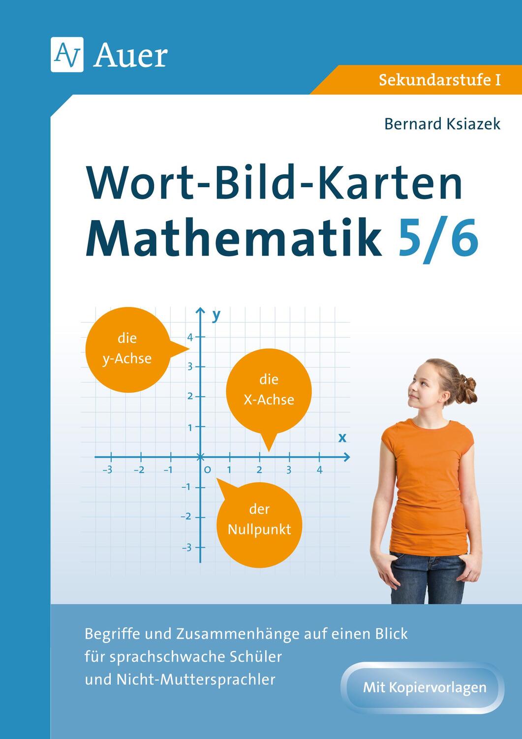 Cover: 9783403082538 | Wort-Bild-Karten Mathematik Klassen 5-6 | Bernard Ksiazek | Broschüre