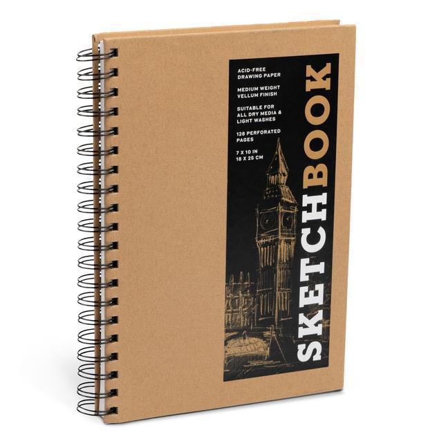 Cover: 9781454931492 | Sketchbook (basic medium spiral Kraft) | Union Square &amp; Co. | Buch