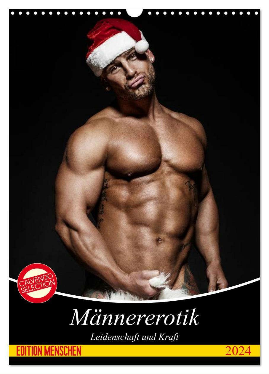 Cover: 9783675755482 | Männererotik. Leidenschaft und Kraft (Wandkalender 2024 DIN A3...