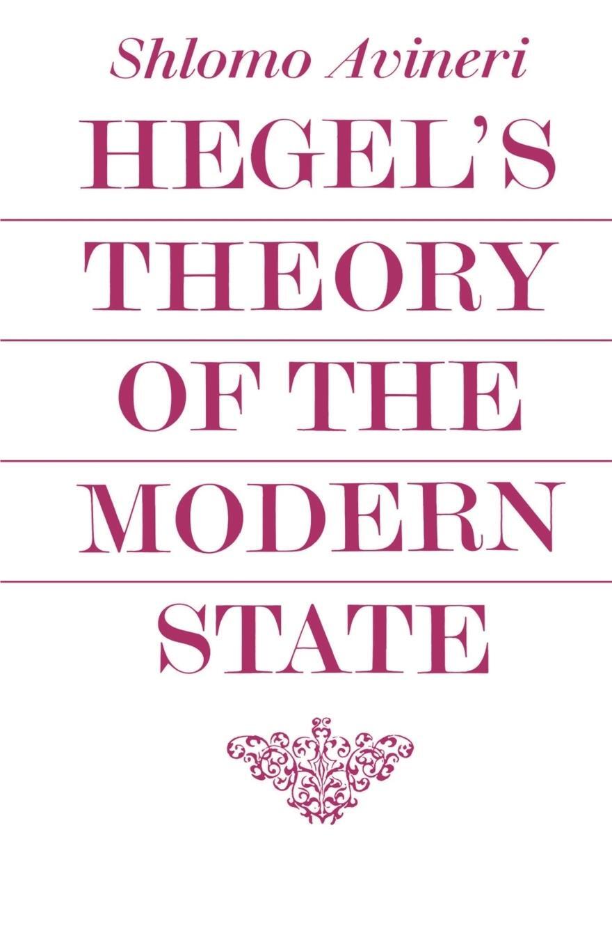 Cover: 9780521098328 | Hegel's Theory of the Modern State | Shlomo Avineri | Taschenbuch
