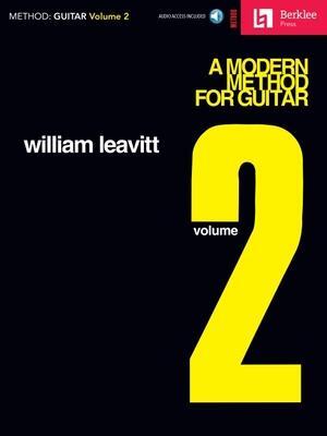 Cover: 9780876390160 | A Modern Method for Guitar, Volume 2 | William Leavitt | Taschenbuch