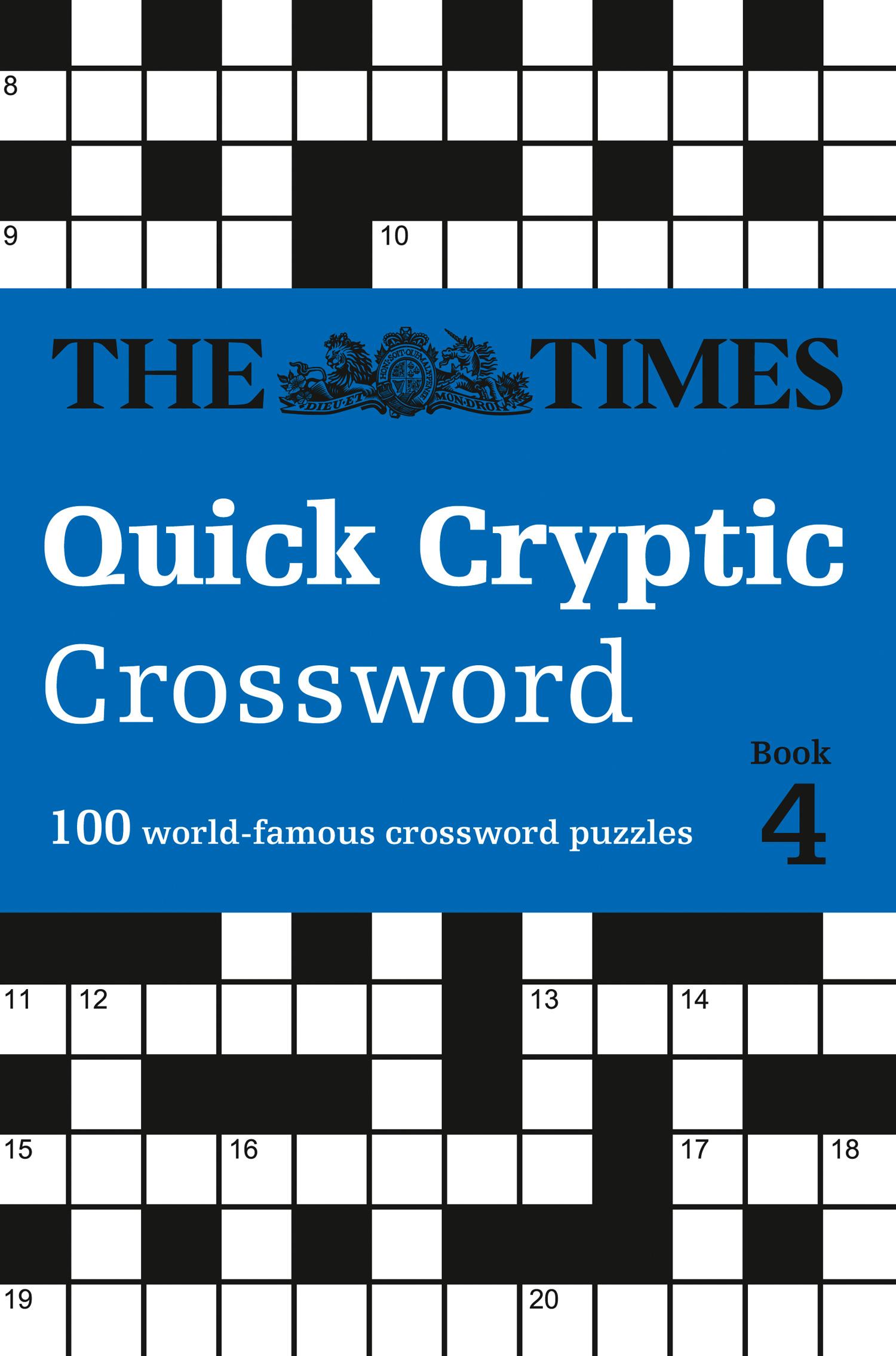 Cover: 9780008285395 | The Times Quick Cryptic Crossword Book 4 | The Times Mind Games | Buch