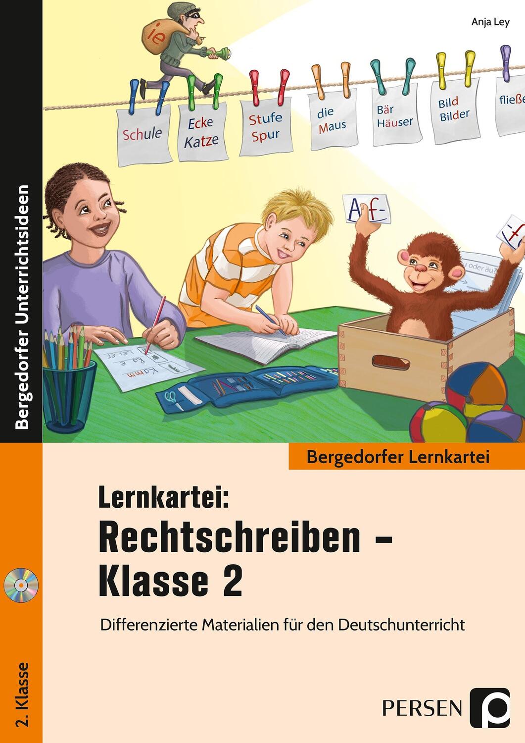 Cover: 9783403202288 | Lernkartei: Rechtschreiben - Klasse 2 | Anja Ley | Broschüre | Deutsch