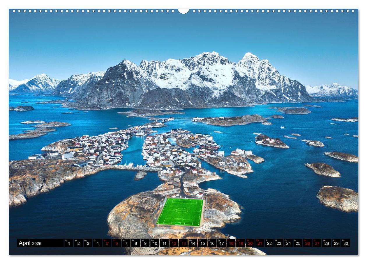 Bild: 9783435218202 | Lofoten Inselzauber (Wandkalender 2025 DIN A2 quer), CALVENDO...