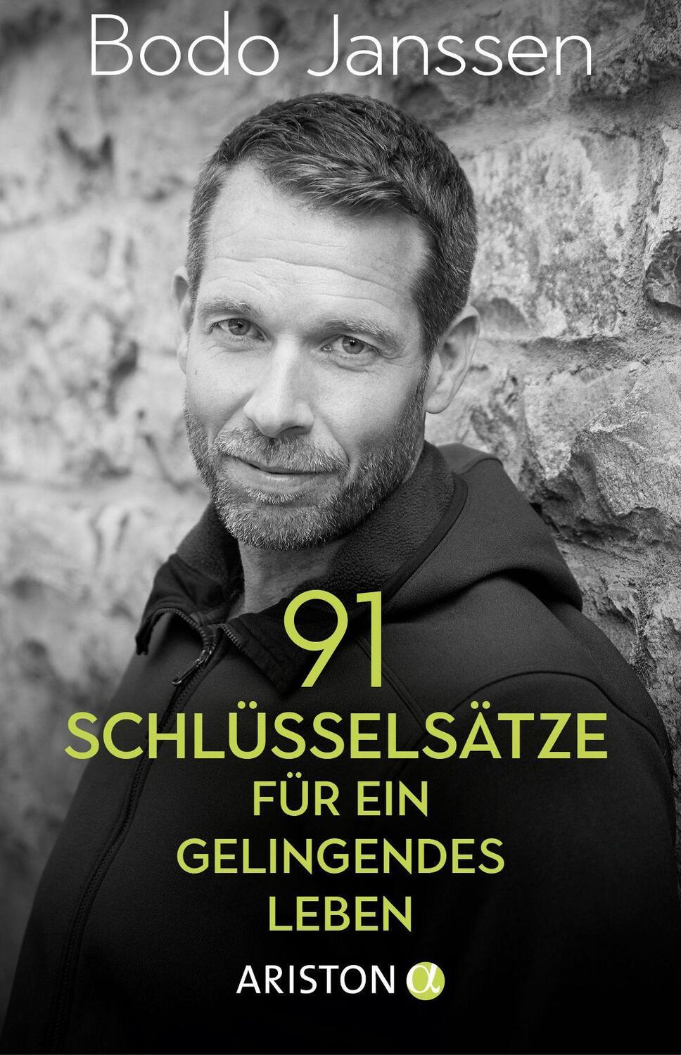 Cover: 9783424202755 | 91 Schlüsselsätze für ein gelingendes Leben | Bodo Janssen | Buch