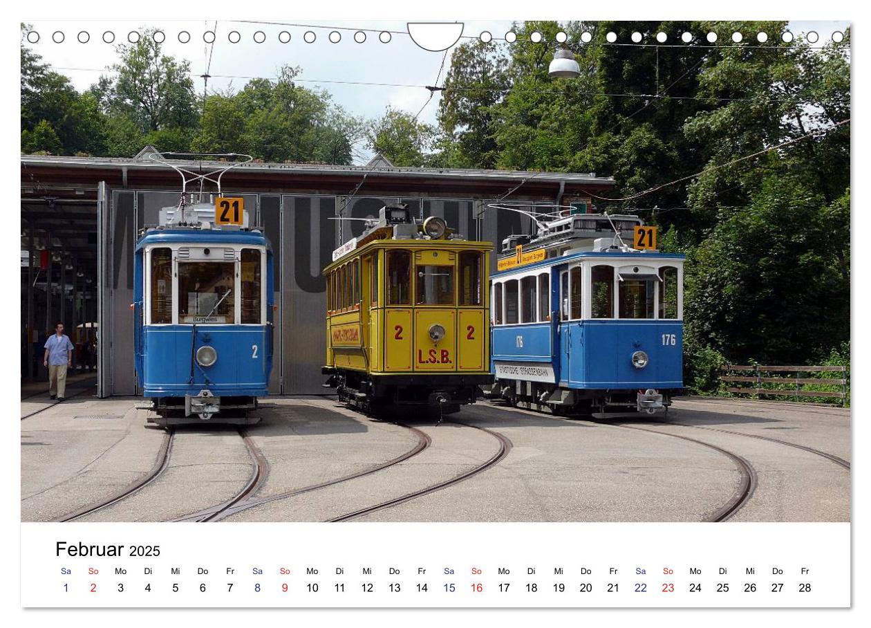 Bild: 9783435464159 | Straßenbahnen in Europa (Wandkalender 2025 DIN A4 quer), CALVENDO...