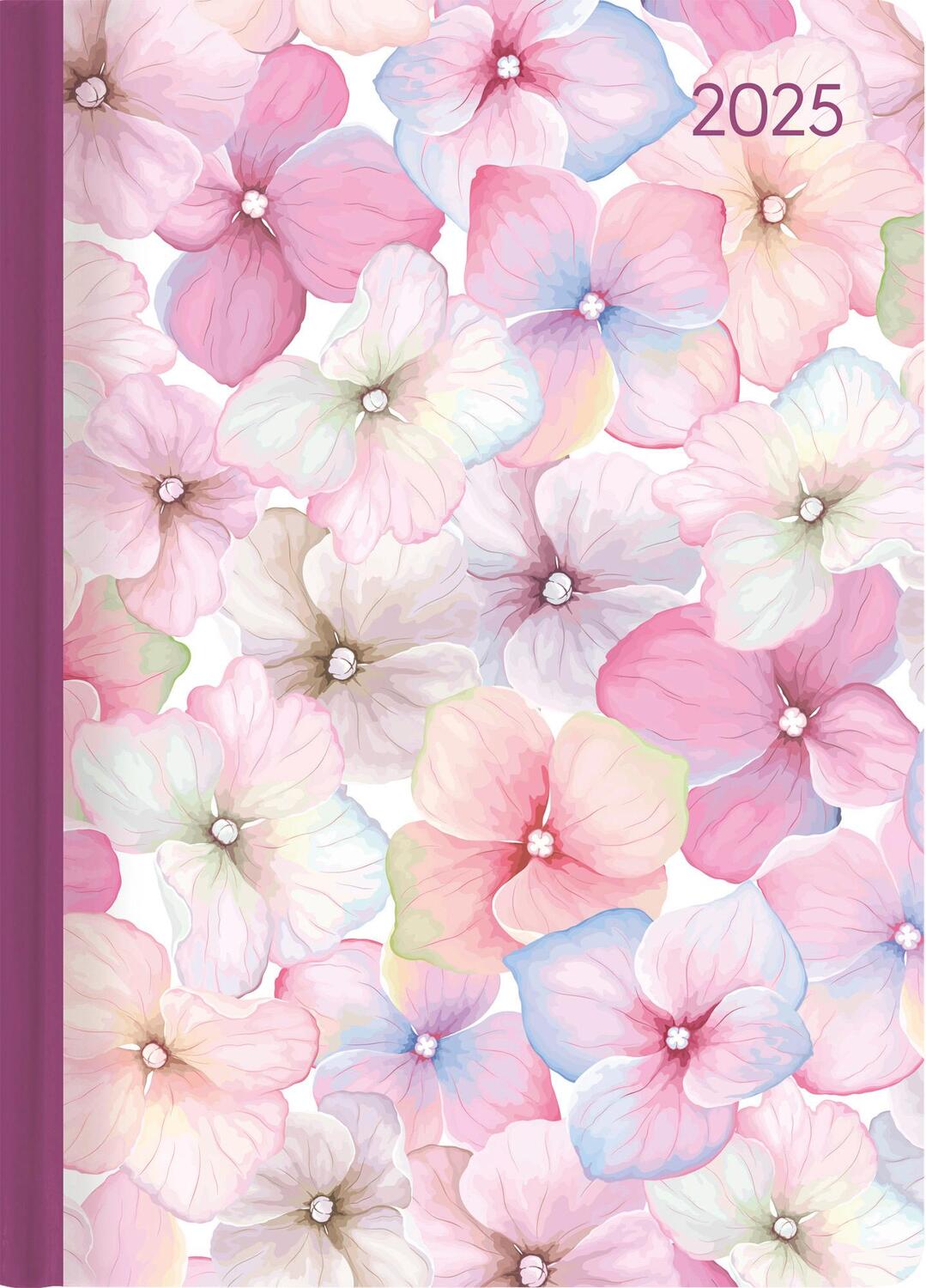 Cover: 4251732344139 | Ladytimer Blossoms 2025 - Blüte - Taschenkalender A6 (10,7x15,2 cm)...