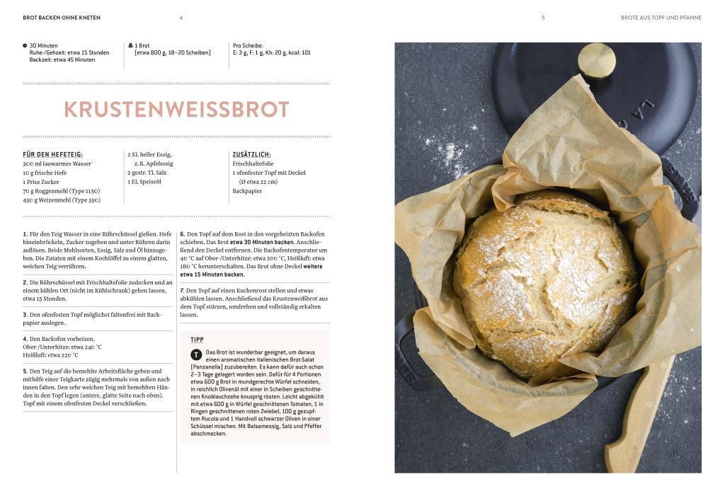 Bild: 9783767017597 | Brot backen ohne Kneten | Oetker | Buch | 88 S. | Deutsch | 2019