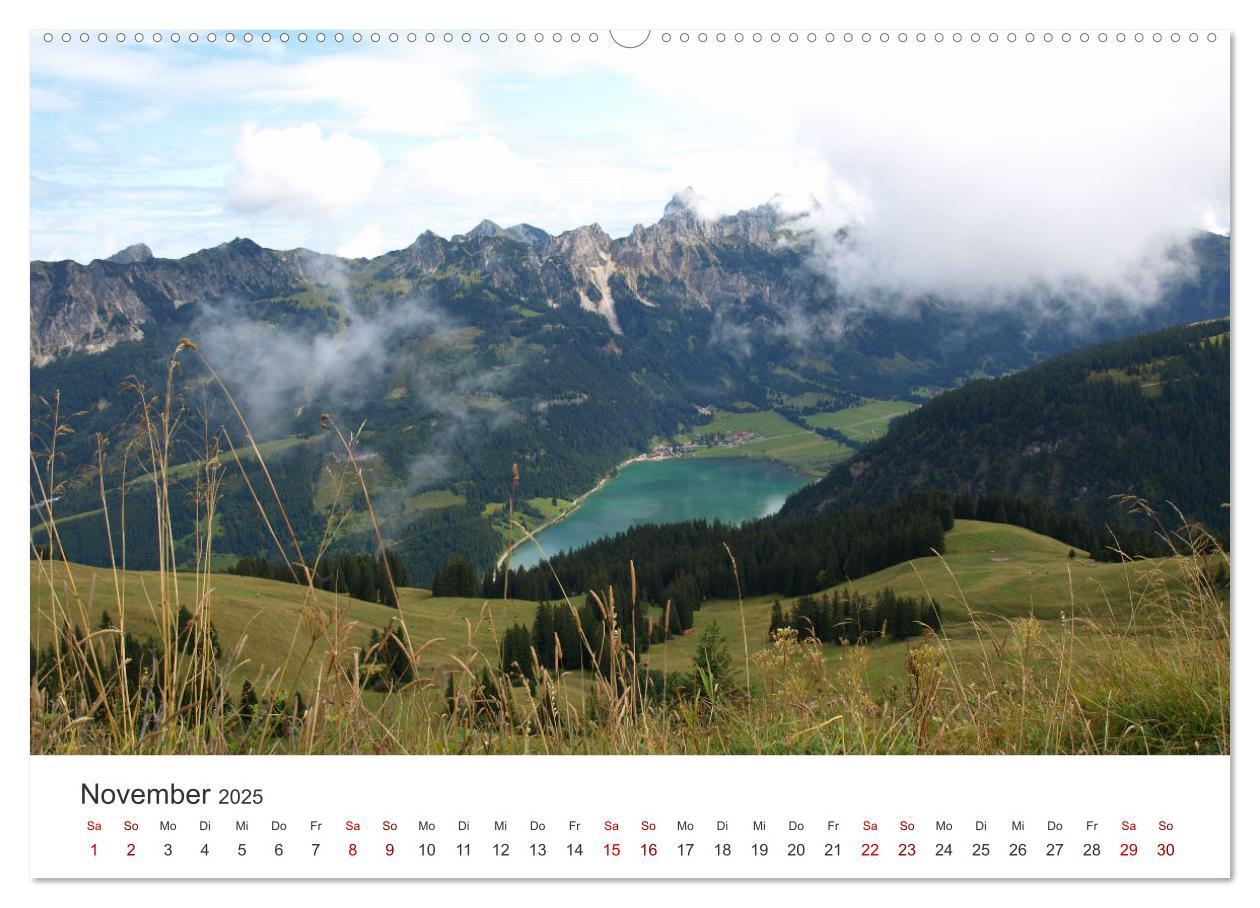 Bild: 9783383989025 | Bergerlebnisse im Tannheimer Tal (Wandkalender 2025 DIN A2 quer),...