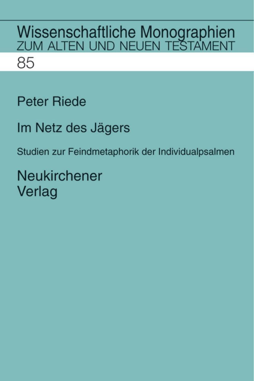 Cover: 9783788717513 | Im Netz des Jägers | Peter Riede | Buch | Deutsch | 2000