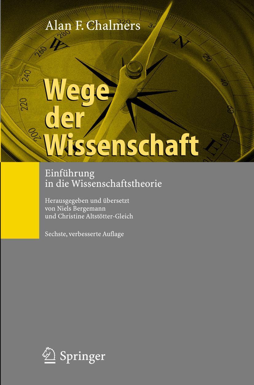 Cover: 9783540494904 | Wege der Wissenschaft | Einführung in die Wissenschaftstheorie | Buch