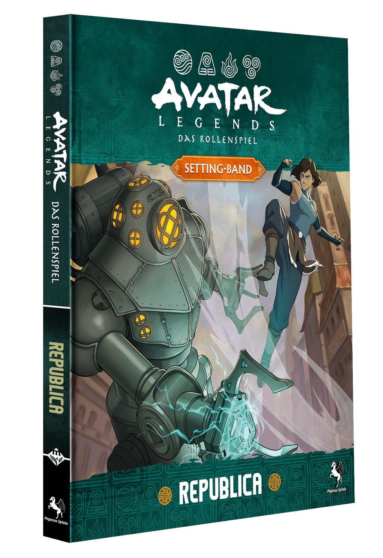 Cover: 9783969281109 | Avatar Legends - Das Rollenspiel: Republica | Buch | Gebunden | 2024