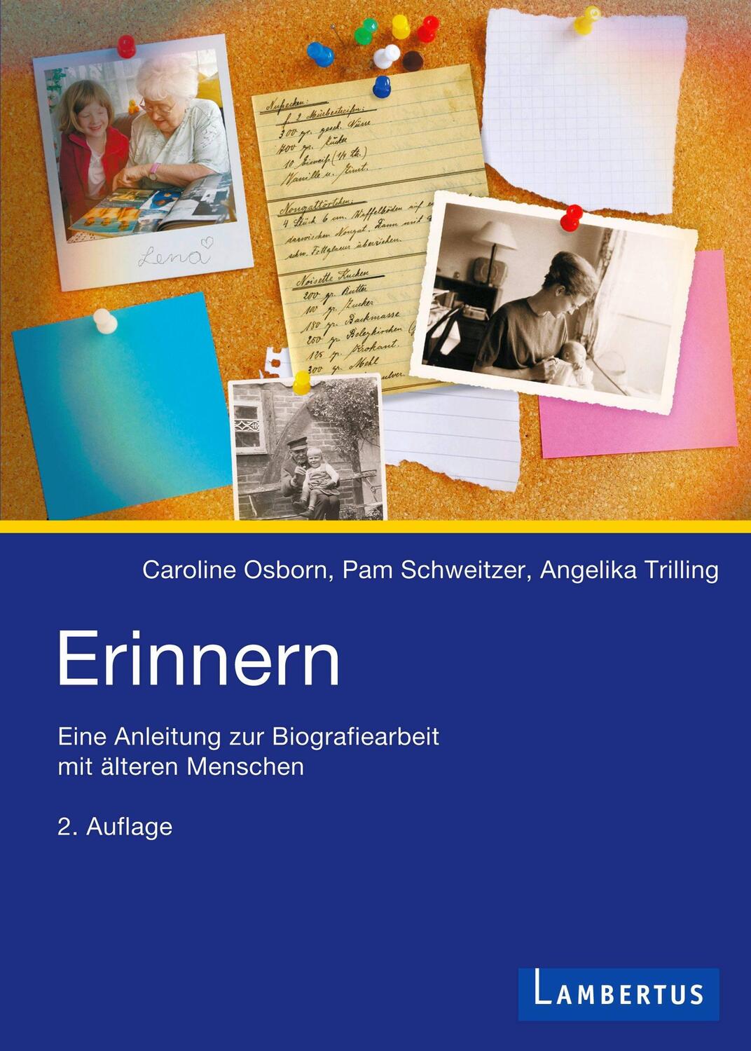 Cover: 9783784119632 | Erinnern | Eine Anleitung zur Biografiearbeit mit älteren Menschen