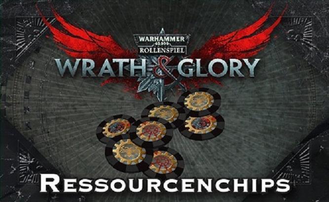 Cover: 4260091157892 | WH40K Wrath & Glory - Ressourcenchips | Spiel | 20 S. | Deutsch | 2019