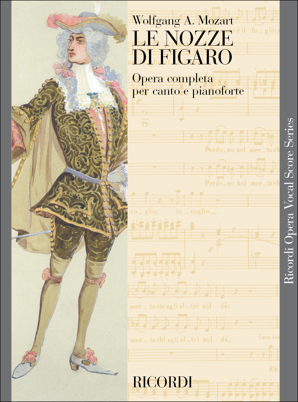 Cover: 9790040378047 | Le nozze di Figaro | Vocal Score | Wolfgang Amadeus Mozart | 1981