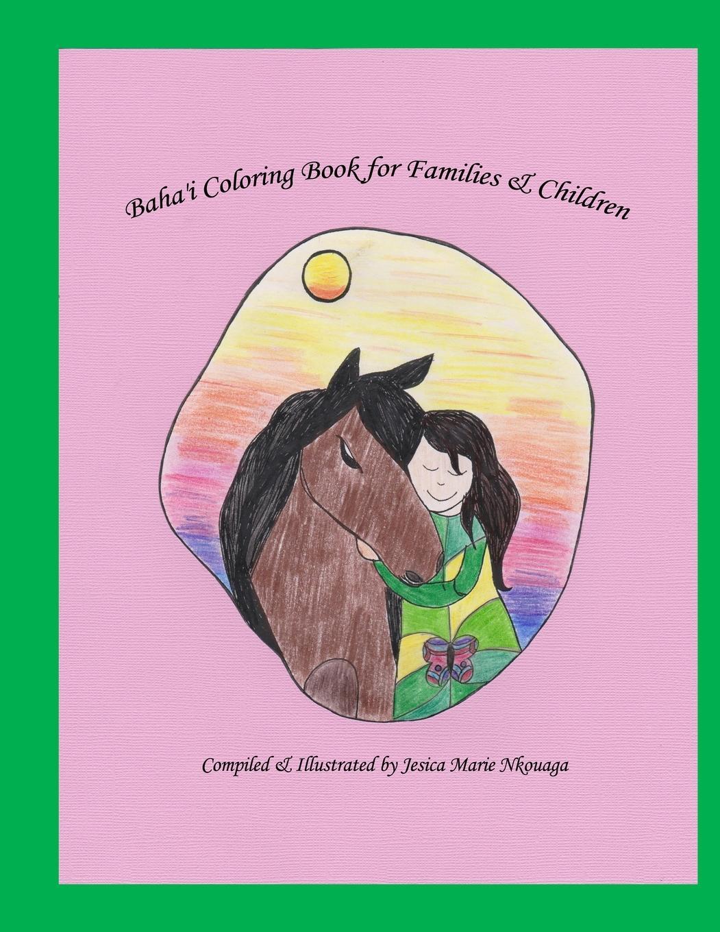 Cover: 9780578590554 | Baha'i Coloring Book for Families and Children | Jesica M Nkouaga