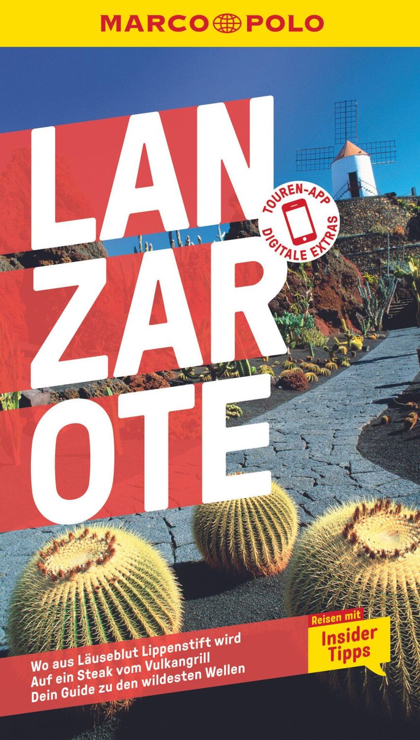 Cover: 9783829731232 | MARCO POLO Reiseführer Lanzarote | Izabella Gawin (u. a.) | Buch