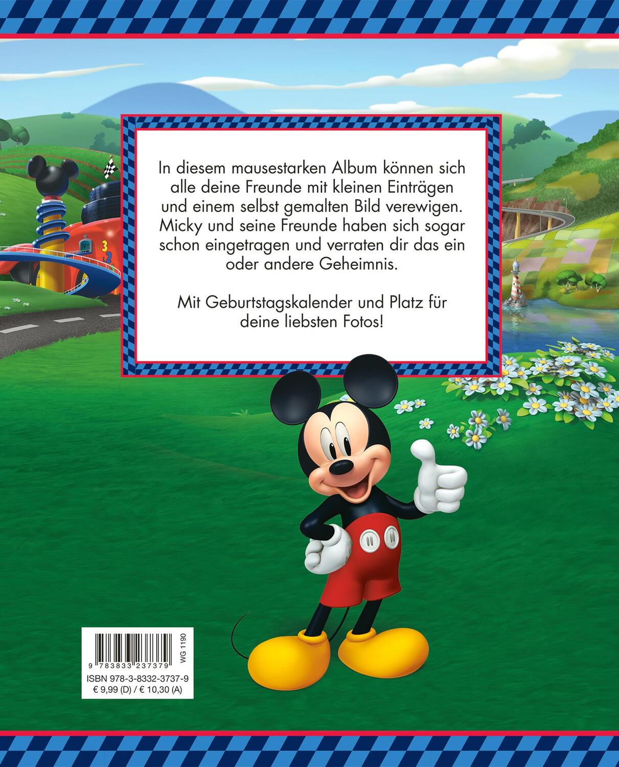 Rückseite: 9783833237379 | Disney Micky und die flinken Flitzer: Meine ersten Freunde | Panini