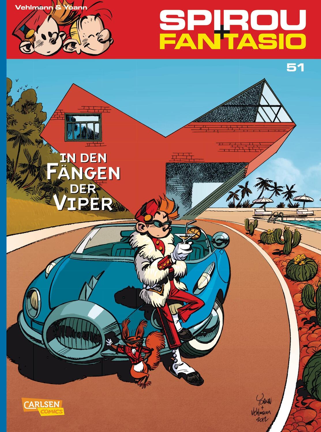 Cover: 9783551774613 | Spirou & Fantasio 51: In den Fängen der Viper | Vehlmann (u. a.)
