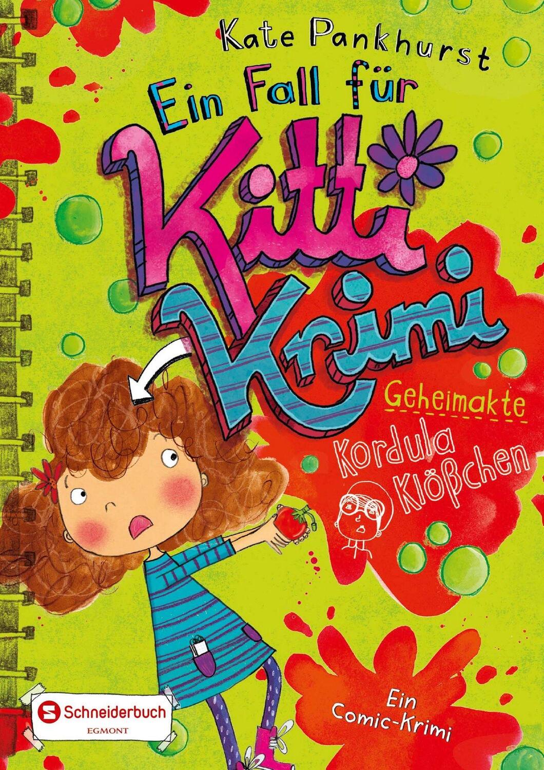Cover: 9783505139796 | Ein Fall für Kitti Krimi 7. Geheimakte Kordula Klößchen | Pankhurst