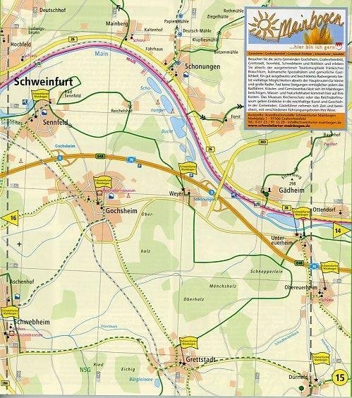 Bild: 9783899202670 | Main-Radweg 1, Bischofsgrün/Creußen - Würzburg. Radwanderkarte 1 :...