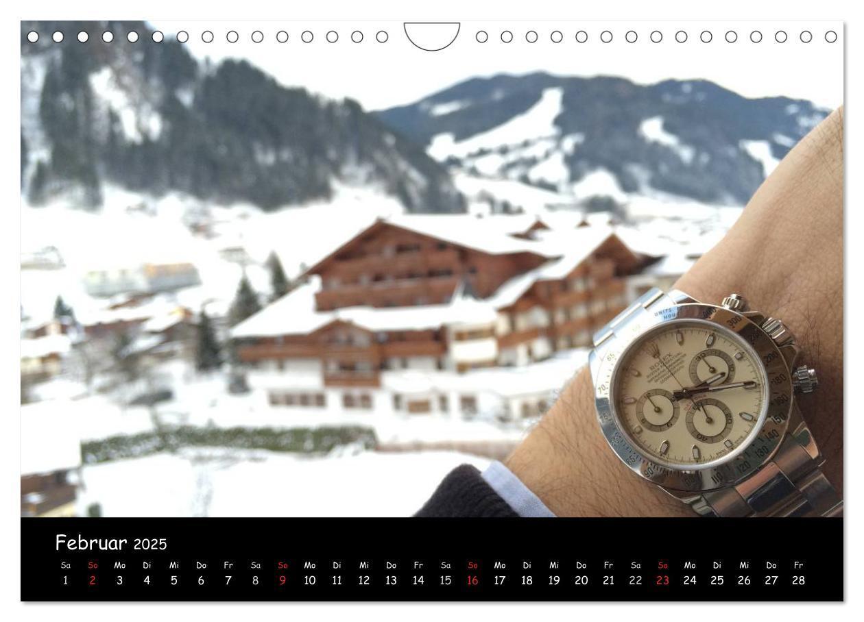 Bild: 9783435731251 | Watch Wristshots Worldwide (Wandkalender 2025 DIN A4 quer),...