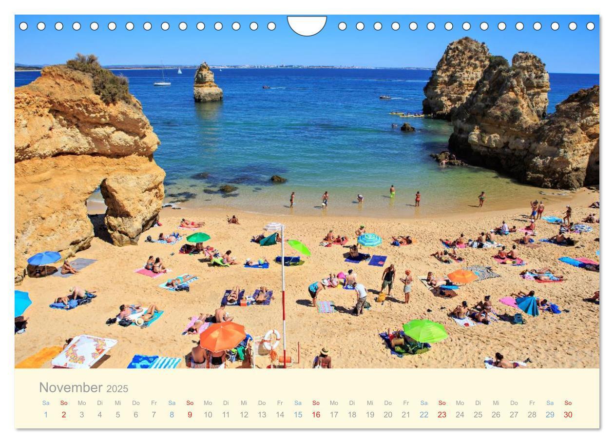 Bild: 9783435478781 | Algarve - Portugals goldene Küste (Wandkalender 2025 DIN A4 quer),...